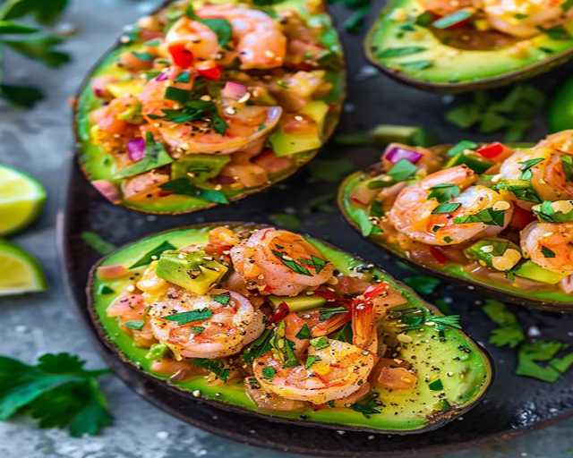 Shrimp Stuffed Avocados: A Nutritious and Flavorful Delight – MiaRecipes